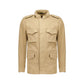 Autore Beige Cotton Full-Length Jacket