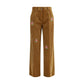 Forte_Forte Brown Cotton Casual Pants