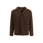 Brooksfield Brown Wool Oves Aries Full-Length Jacket