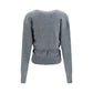 Extreme Cashmere Gray Cashmere Cardigan