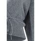 Extreme Cashmere Gray Cashmere Cardigan