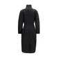 Khaite Black Acetate Cocktail Dress