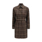 Burberry Brown Cotton Casual Dress