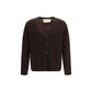 Valentino Garavani Brown Wool Oves Aries Cardigan