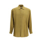 Valentino Garavani Beige Silk Dress Shirt