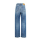 Saint Laurent Blue Cotton Jeans Denim
