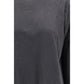 Ganni Gray Cotton Long Sleeve T-Shirt