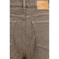 Ganni Brown Cotton Relaxed Fit Jeans