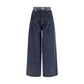 Ganni Blue Cotton Jeans Denim