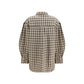 Ganni Beige Cotton Dress Shirt