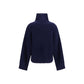 Ganni Blue Wool Oves Aries Sweatshirt