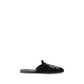 Dolce & Gabbana Black Velvet Flats