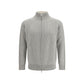 Lardini Gray Wool Oves Aries Sweatshirt