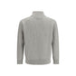 Lardini Gray Wool Oves Aries Sweatshirt