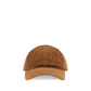Ganni Brown Cotton Cap (Baseball Hat)
