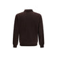 Lardini Brown Wool Oves Aries Sweatshirt
