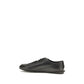 Dolce & Gabbana Black Calf Leather Bos Taurus Low Top Sneakers
