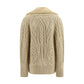 Ermanno Scervino Beige Wool Oves Aries Sweatshirt