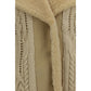 Ermanno Scervino Beige Wool Oves Aries Sweatshirt