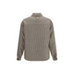 Dolce & Gabbana Brown Wool Oves Aries Full-Length Jacket
