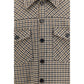 Dolce & Gabbana Brown Wool Oves Aries Full-Length Jacket