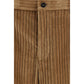 Dolce & Gabbana Brown Cotton Casual Pants