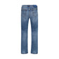 Jacob Cohen Blue Cotton Tapered Jeans