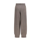 Fabiana Filippi Gray Wool Oves Aries Casual Pants