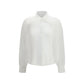 Forte_Forte White Polyester Blouse