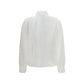Forte_Forte White Polyester Blouse