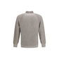 Brunello Cucinelli Gray Cashmere Sweatshirt