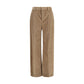 Brunello Cucinelli Brown Cotton Casual Pants
