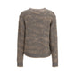 Fabiana Filippi Gray Wool Oves Aries Sweatshirt
