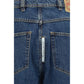 Magliano Blue Cotton Relaxed Fit Jeans