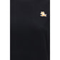 Maison Kitsuné Black Cotton T-Shirt