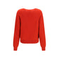 SA SU PHI Red Cashmere Sweater