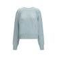 SA SU PHI Blue Cashmere Sweater