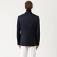 Autore Blue Wool Full-Length Jacket