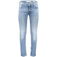 Guess Jeans Azzurro Cotton Mens Jeans