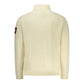 Norway 1963 White Wool Men Sweater