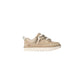 UGG Beige Suede Leather Chunky Sneakers