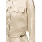 Karl Lagerfeld Beige Polyester Full-Length Jacket