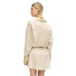 Karl Lagerfeld Beige Polyester Full-Length Jacket