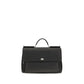 Dolce & Gabbana Black Calf Leather Bos Taurus Handbag