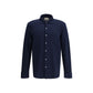 Brooksfield Black Cotton Dress Shirt