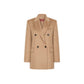 Max Mara Brown Virgin Wool Coat