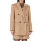 Max Mara Brown Virgin Wool Coat