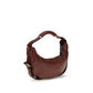 Moschino Bordeaux Calf Leather Bos Taurus Handbag