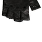 Dolce & Gabbana Black Embellished Wrist Length Fingerless Gloves