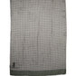 Dolce & Gabbana Green White Napoli Silk Gingham Shawl Scarf